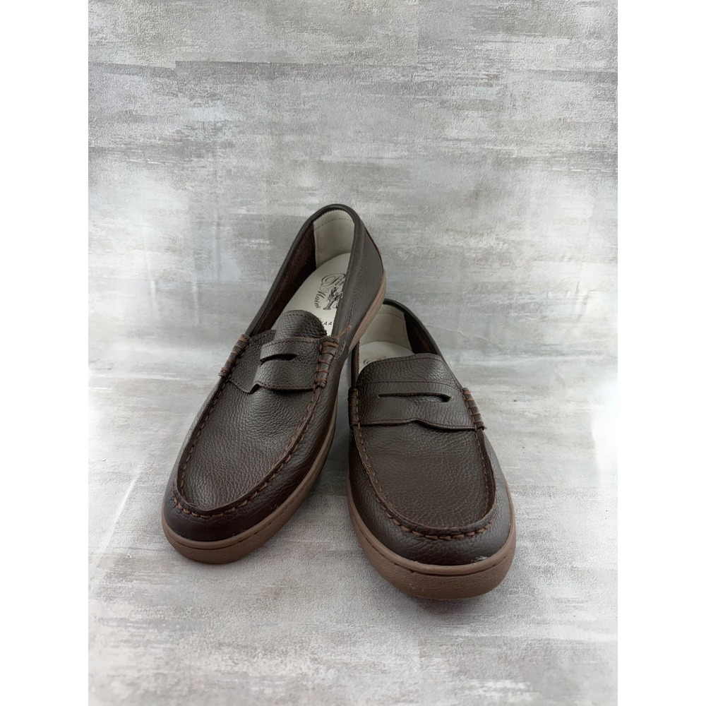 Cole Haan Men Pinch Maine Classic Grand.OS Brown Leather Penny Loafers Sz 10.5M